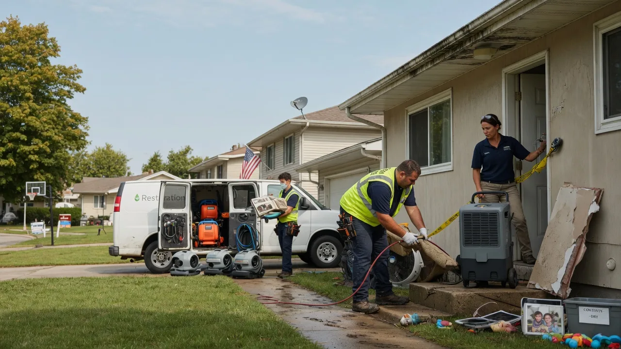 Water Damage Restoration in South Lebanon, OH near me